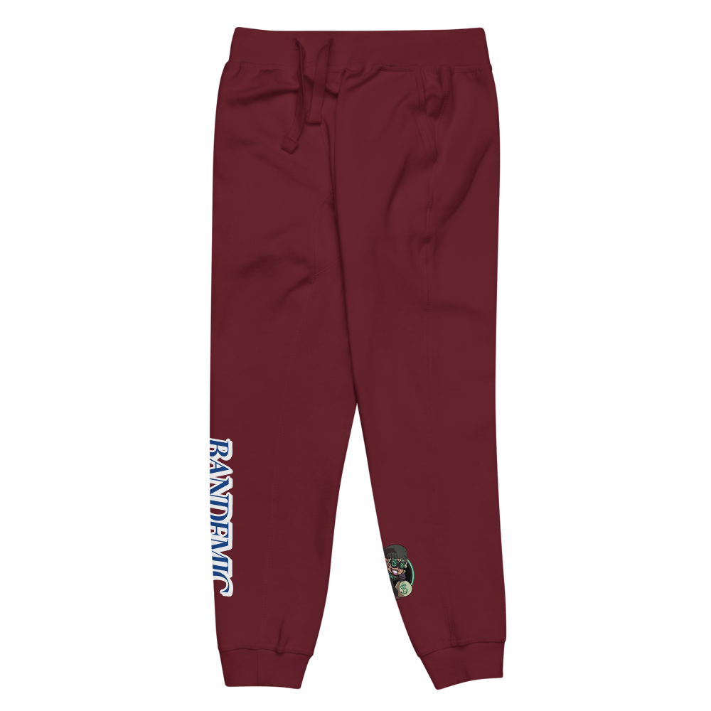 Women's 'Bandemic Bandit' Fleece Sweatpants - BandemicCreations 