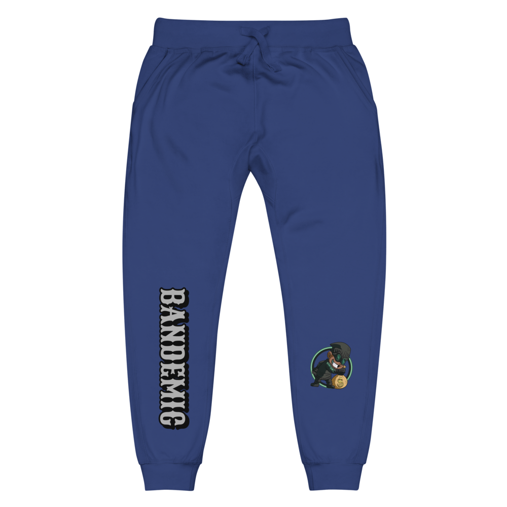 Men's 'Bandemic Bandit' Fleece Sweatpants - BandemicCreations 