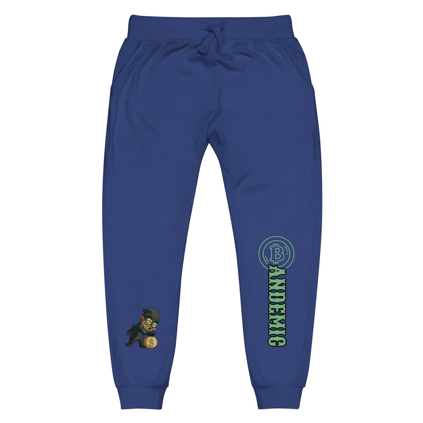 Men's Crypto Fleece Sweatpants - BandemicCreations 