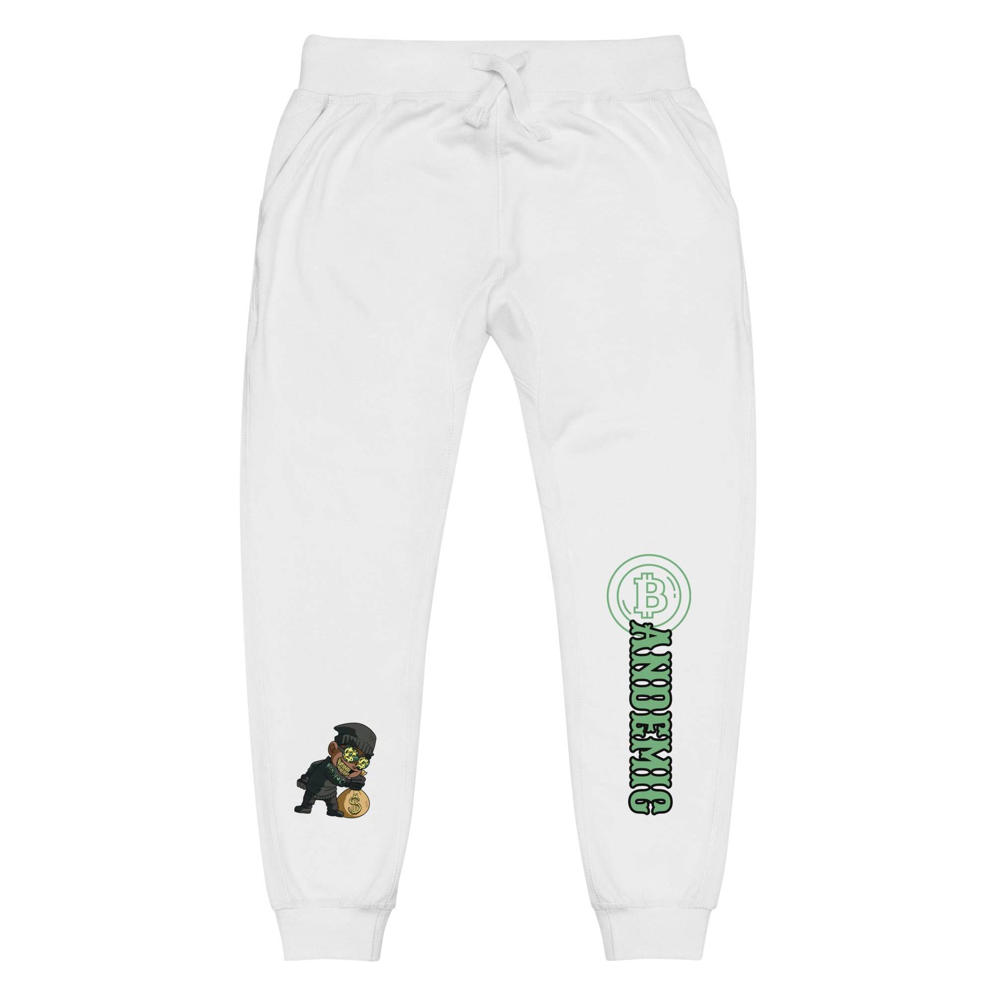 Men's Crypto Fleece Sweatpants - BandemicCreations 