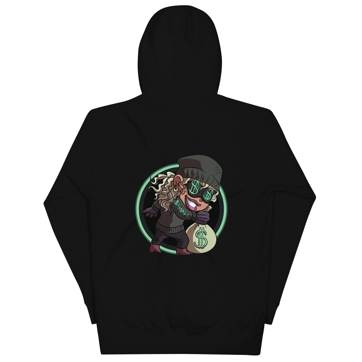 Women's 'Bandemic Bandit' Hoodie - BandemicCreations 