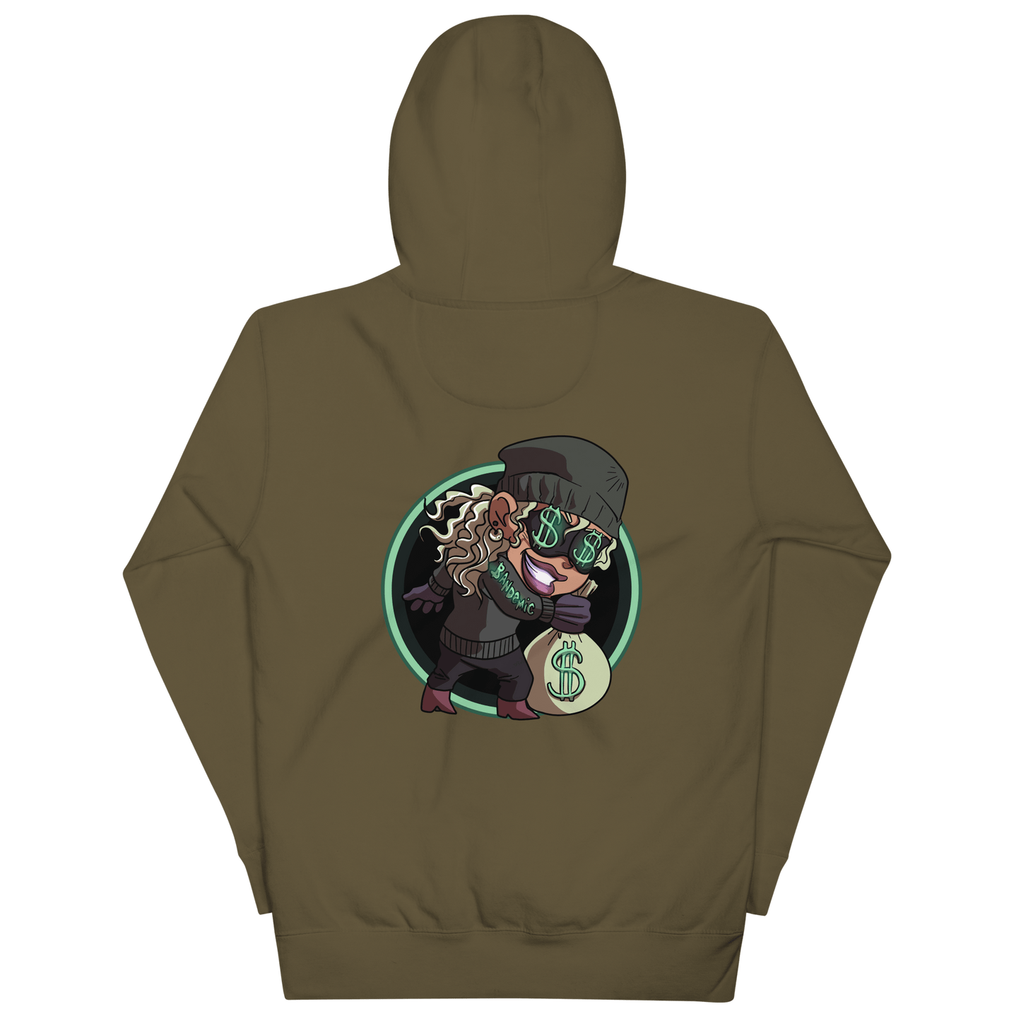 Women's 'Bandemic Bandit' Hoodie - BandemicCreations 