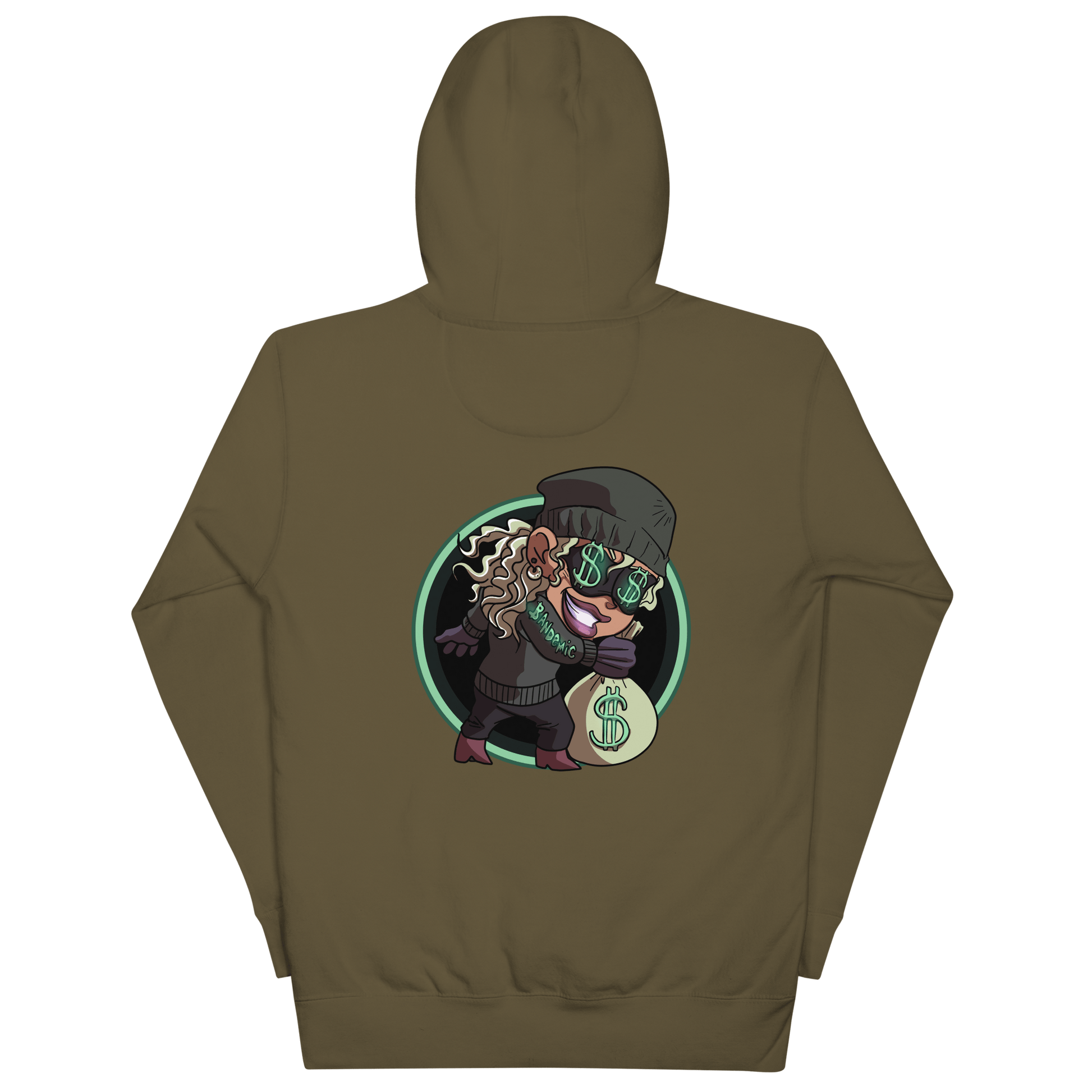 Women's 'Bandemic Bandit' Hoodie - BandemicCreations 