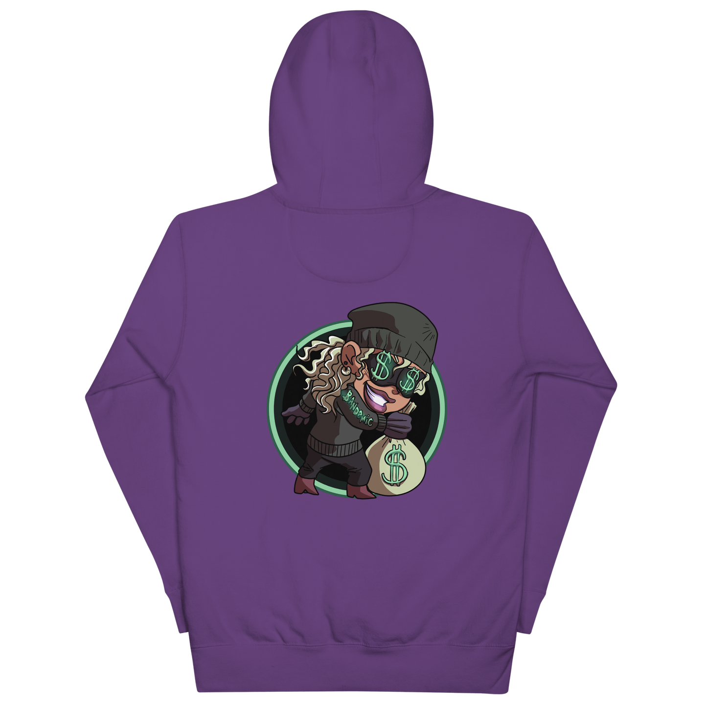 Women's 'Bandemic Bandit' Hoodie - BandemicCreations 