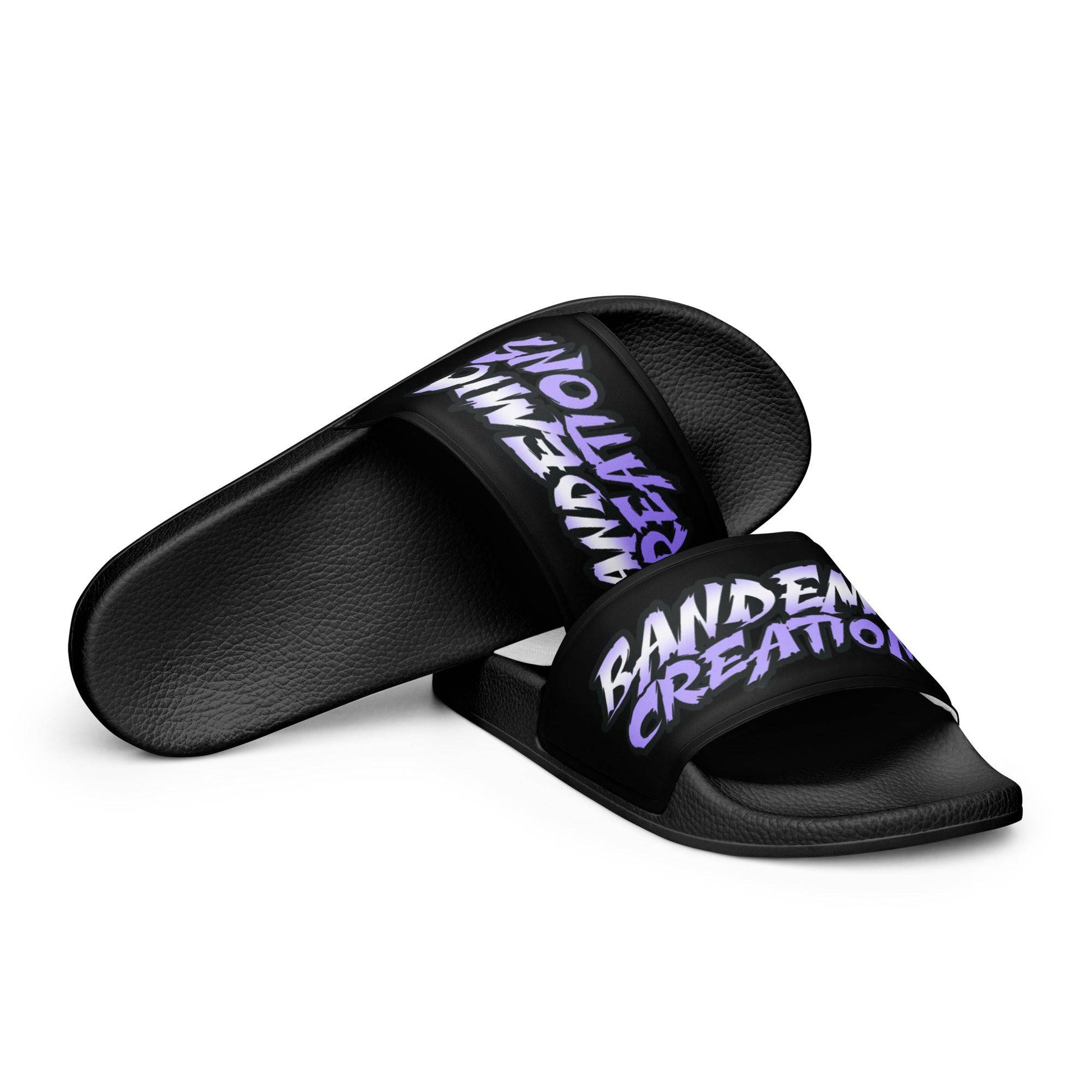 Purple BC slides - BandemicCreations 