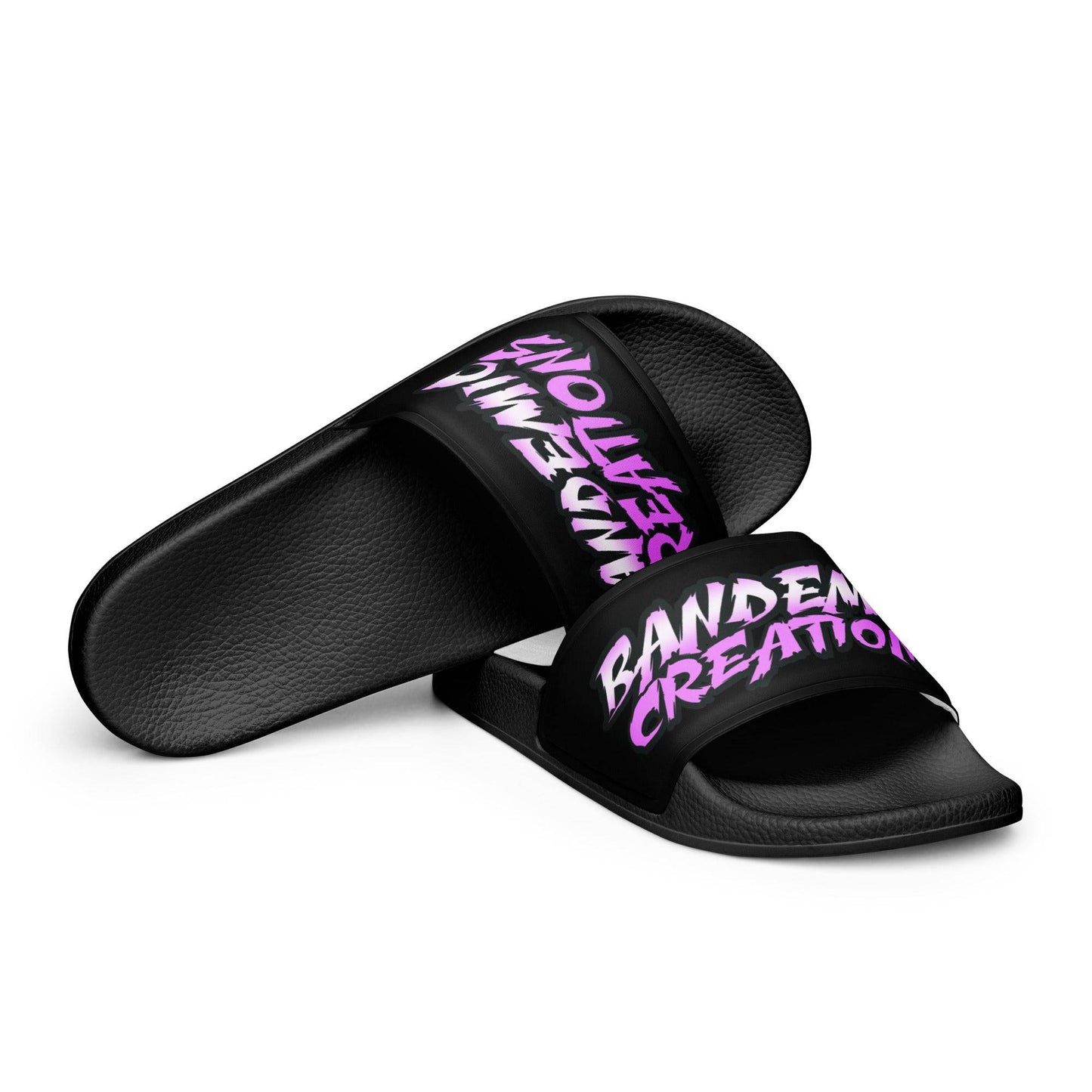 Pink BC slides - BandemicCreations 