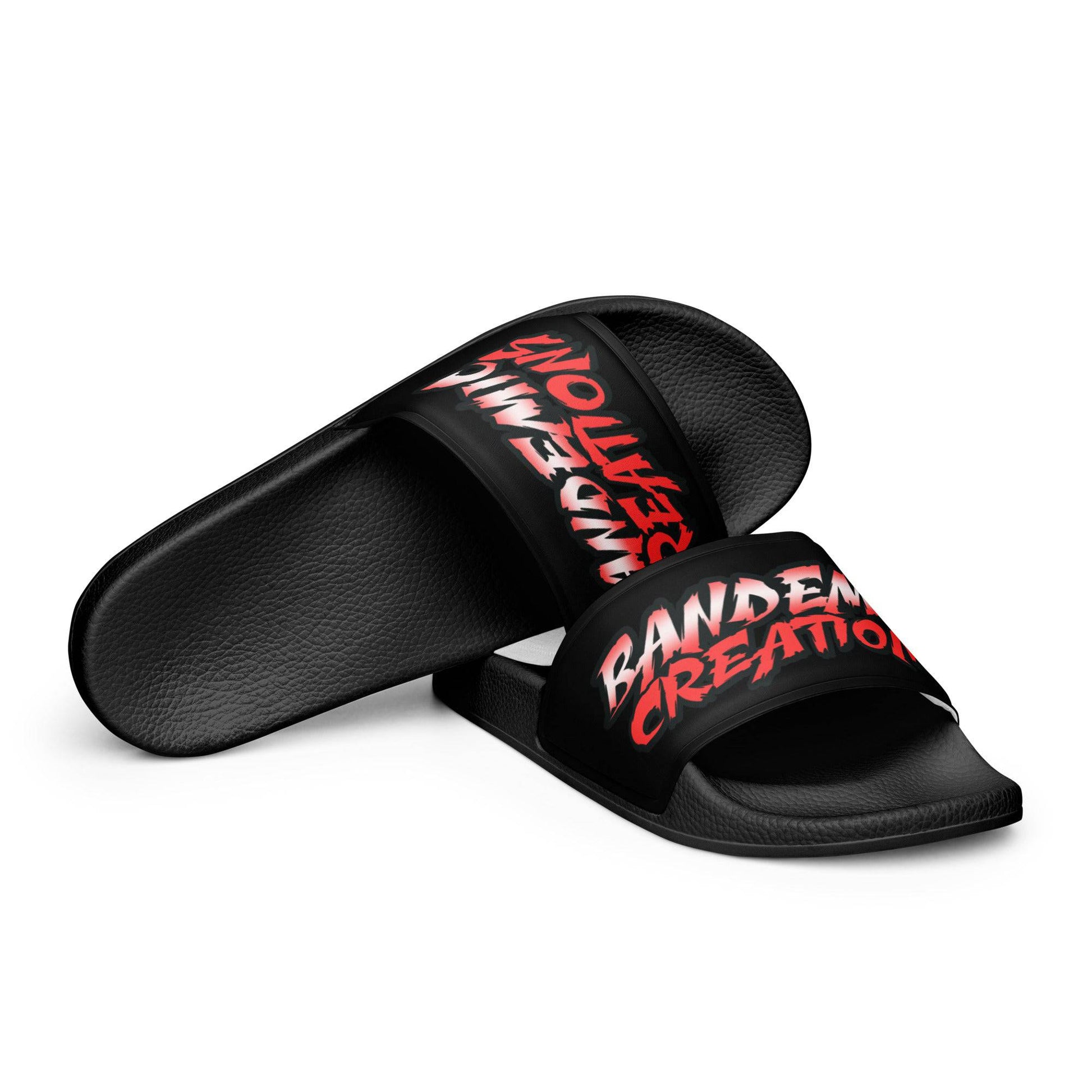 Red BC slides - BandemicCreations 